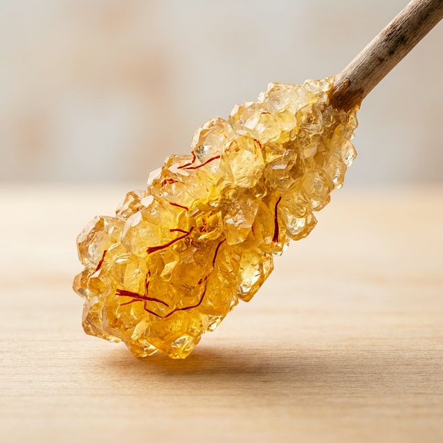 Բուսական բյուրեղաշաքարի ձողեր (խառը)