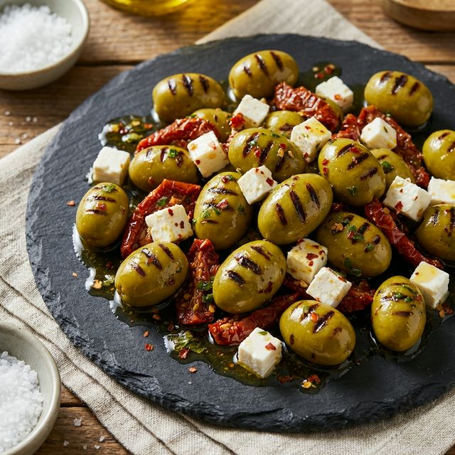 Քաղցր չիլի ձիթապտուղ